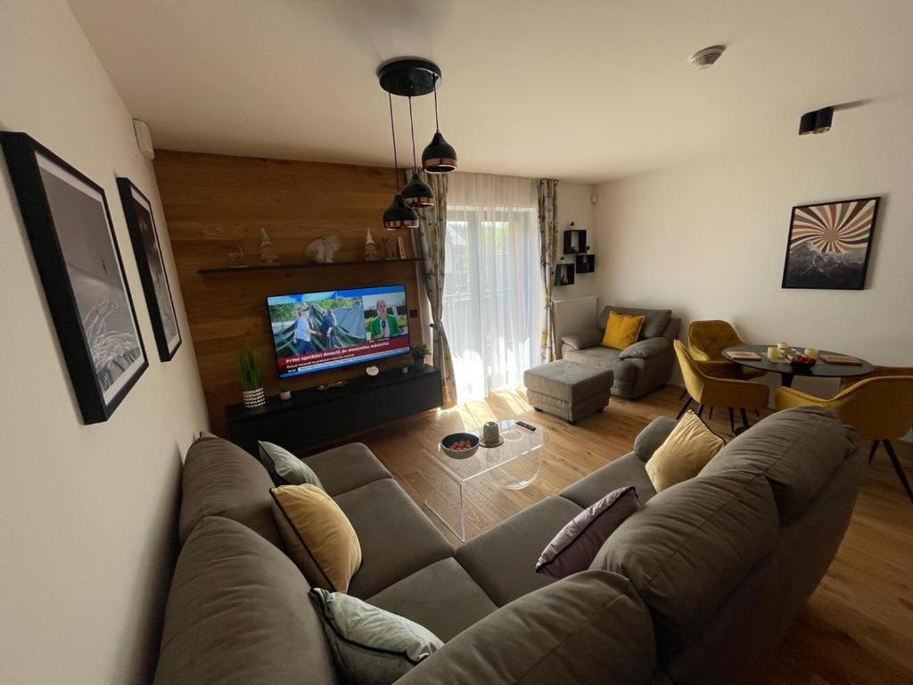 Luxusní Grand: Sauna, Ev Charging & Mountain Views Apartment Harrachov